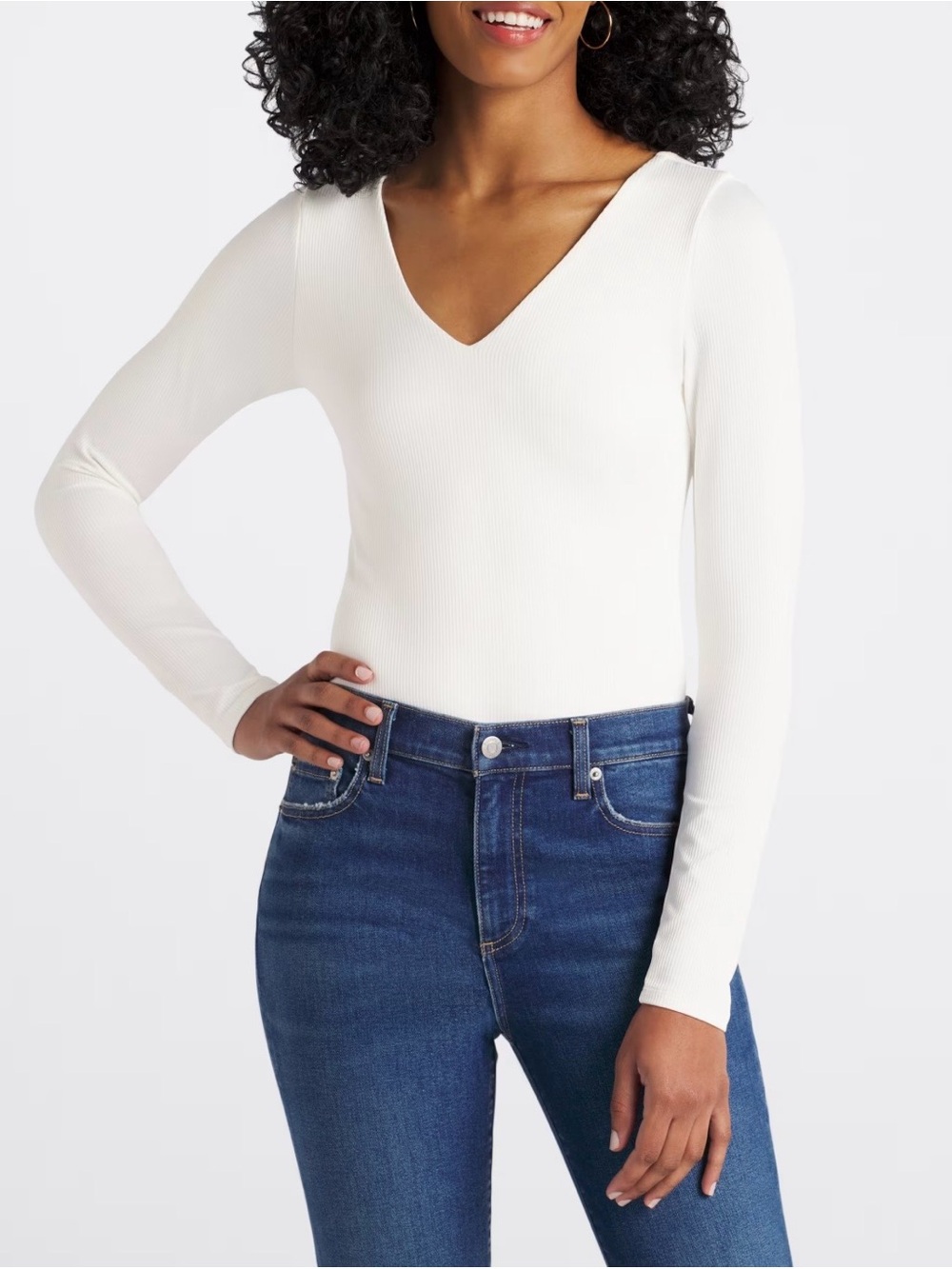 Super Soft Ribbed Bodysuit 🤍 - Picture 2 of 8